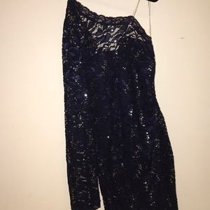 Dark Blue Homecoming dress
